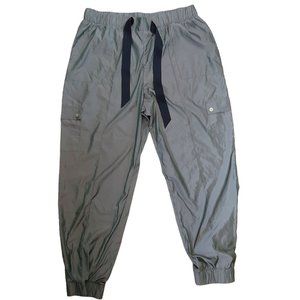 Victoria's Secret Sport Green Size L Iridescent Green Windbreaker Cargo Joggers